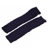 Women Knitted Crochet Winter Warm Leg Warmers Long Socks