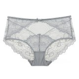 Women Sexy Transparent Lace Underwear Waist Briefs 921627NK