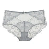 Women Sexy Transparent Lace Underwear Waist Briefs 921627NK
