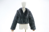 Fashion Women Faux Fox Warm Fur Coat With Lapels 2021-WT-00112