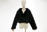 Fashion Women Faux Fox Warm Fur Coat With Lapels 2021-WT-00112