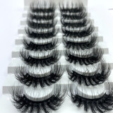 Eyelashes 25mm Long Faux Hair Eyelash 10 pcs Price