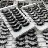 Eyelashes 25mm Long Faux Hair Eyelash 10 pcs Price