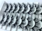 Eyelashes 25mm Long Faux Hair Eyelash 10 pcs Price