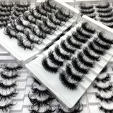 Eyelashes 25mm Long Faux Hair Eyelash 10 pcs Price