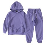 Boys Tracksuit School Children's Clothing Hoodie Girl Sports Sets Terry Cotton Teenager Kids Sportswear Student Outfits 6 8 10 Y