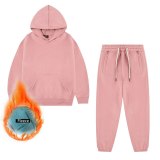 Teen Spring Boys Clothing Set  Winter New Casual Thicken Hoodie Tops Sport Pant 2Pcs Suit for Boys Clothes Kids Outfits 10 Y