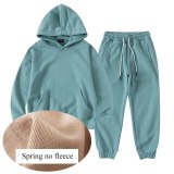 Teen Spring Boys Clothing Set  Winter New Casual Thicken Hoodie Tops Sport Pant 2Pcs Suit for Boys Clothes Kids Outfits 10 Y
