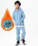 Teen Spring Boys Clothing Set  Winter New Casual Thicken Hoodie Tops Sport Pant 2Pcs Suit for Boys Clothes Kids Outfits 10 Y