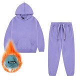 Teen Spring Boys Clothing Set  Winter New Casual Thicken Hoodie Tops Sport Pant 2Pcs Suit for Boys Clothes Kids Outfits 10 Y