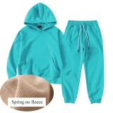 Teen Spring Boys Clothing Set  Winter New Casual Thicken Hoodie Tops Sport Pant 2Pcs Suit for Boys Clothes Kids Outfits 10 Y