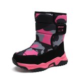 Winter Warm Children's Shoes Boots For Children Girls Boys Snow Plush Girl Boots