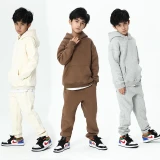 Teen Spring Boys Clothing Set  Winter New Casual Thicken Hoodie Tops Sport Pant 2Pcs Suit for Boys Clothes Kids Outfits 10 Y