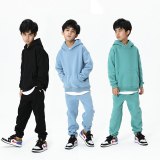 Teen Spring Boys Clothing Set  Winter New Casual Thicken Hoodie Tops Sport Pant 2Pcs Suit for Boys Clothes Kids Outfits 10 Y