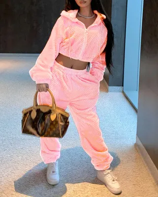 New Two-piece long-sleeved set for Women Tracksuits Y300213