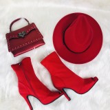 New Women Top Hat Handbag High-heeled suit yy52031