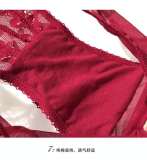 New Sexy Lace Underwear Set Thin Small Chest Gathered Half Cup Bra HX917788