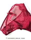 New Sexy Lace Underwear Set Thin Small Chest Gathered Half Cup Bra HX917788
