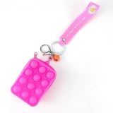 Purse Push Bubble Toys Anti-stress Fidget Purse Mini Coin Purse Handbags Keychains