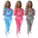 Tow pieces for Women's Leisure Tracksuits HY-SET-02334