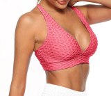 New Women Fashion Solid Color Sports Bubble Bra 2100112