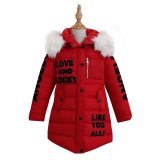 Kids Girls Jacket Warm Winter Coat Outerwear Children Clothes Parkas for Girls