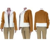 Winter Fashion Wool Fur Jacket Thick Warm Coat Outwear L5295106