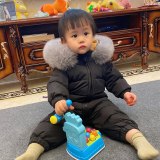 Toddler Baby Winter Down Romper Jumpsuit Boys Girls Thick Warm Coats 0-3Years Old