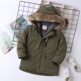 Boys Coat Winter Outerwear Children Outdoor Jackets Long Sleeve Coats LM-2191829