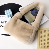 Winter Popular Lady Small Handbags Faux Fur Underarm Furry Shoulder Bag 6932014253