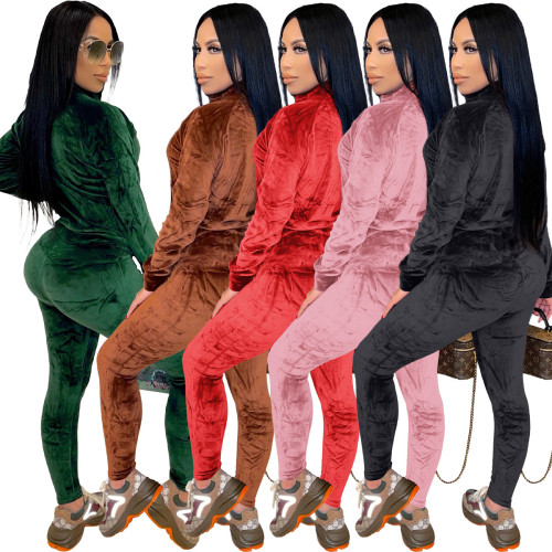 New Two-piece long-sleeved set for Women Tracksuits L28293