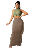 Cute fringed Skirt for Women M653849