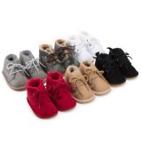 Autumn and winter new warm add fleece baby shoes  baby walking shoes cotton padded shoesC21021
