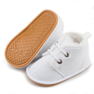 Autumn and winter new warm add fleece baby shoes  baby walking shoes cotton padded shoesC21021