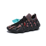 Fashion Women's Men's Flying Woven Breathable Volcano Style Sneakers LV-4501-78