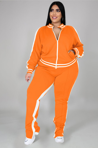 Autumn and winter Plus size sportswear women's leisure Tracksuits TYX-PME019210