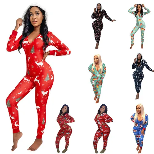 New Fashion Christmas Bodysuits for Women TYSN792637