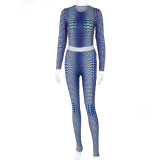 Women Two Piece Sets Women Skinny Long Sleeve outsuits S165595106A