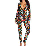 New women's one-piece pajamas BN724051