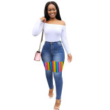 Women's high-waisted Pants Jeans PD1022637