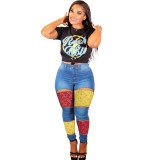 Women's high-waisted Pants Jeans PD1013849