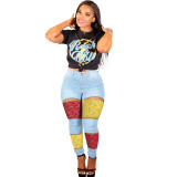 Women's high-waisted Pants Jeans PD1013849