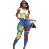 Women's high-waisted Pants Jeans TB1021021