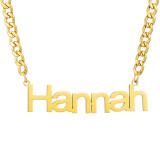 Custom English name personalized necklace ARM-2080516