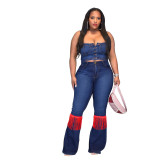 Women's low stretch high-waisted Pants Jeans PD1025566