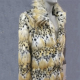 Fashion winter faux fur coat for men