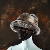 Winter new style imitation fur woman warm fisherman hat