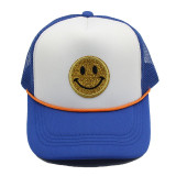 New smiling face cap sun visor for men and women Baseball cap hats AB14152
