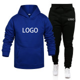 Hot selling Autumn Winter Fleece Men's casual sportswear Tracksuits 2133546