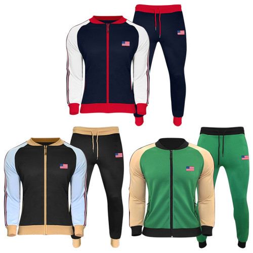 Hot selling Autumn men's casual sportswear Tracksuits TZ1526